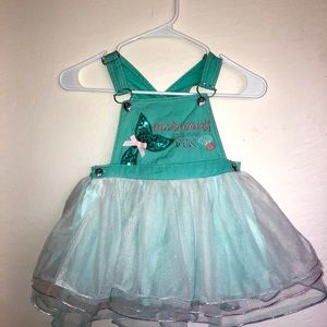Mermaid Tutu overalls!
